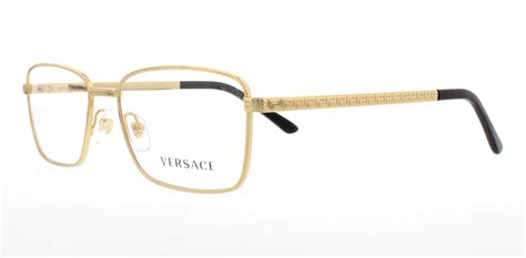 versace eye gold metal frames|Gold Versace eyeglasses frames men.